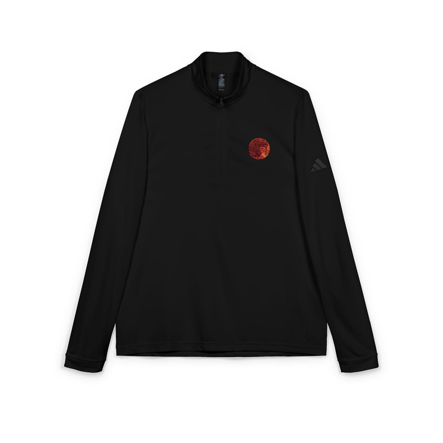 Moon Phase Adidas® Quarter-Zip Pullover with Embroidery