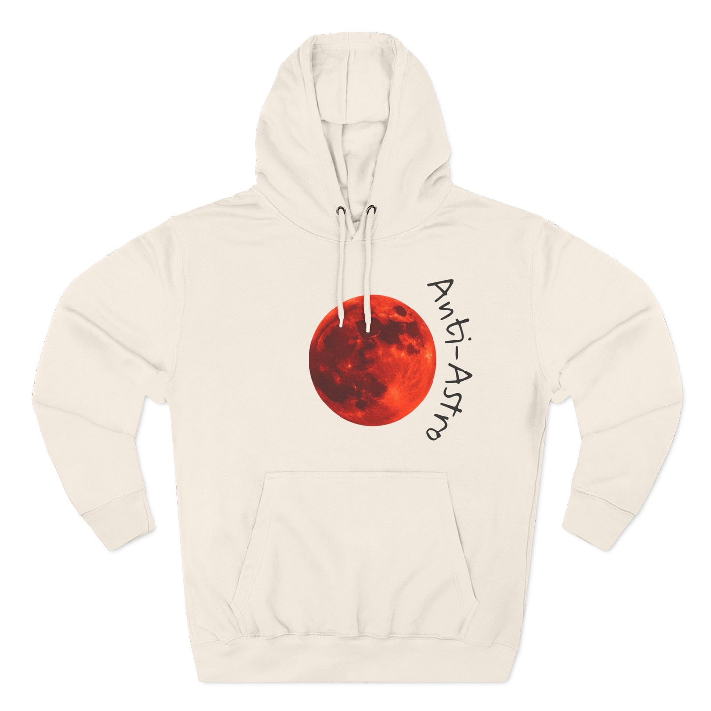 Anti-Astro Moon Phase Fleece Hoodie