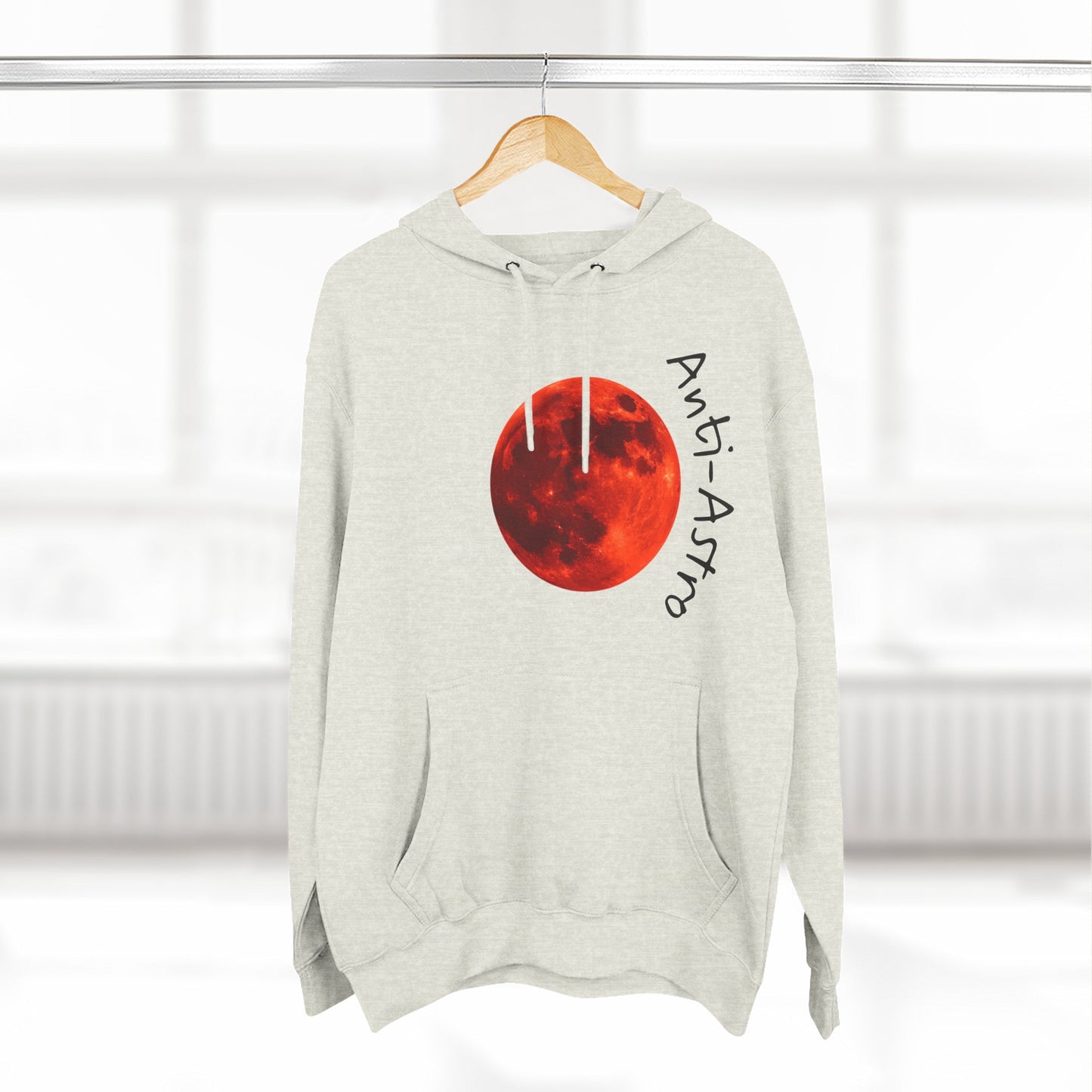 Anti-Astro Moon Phase Fleece Hoodie