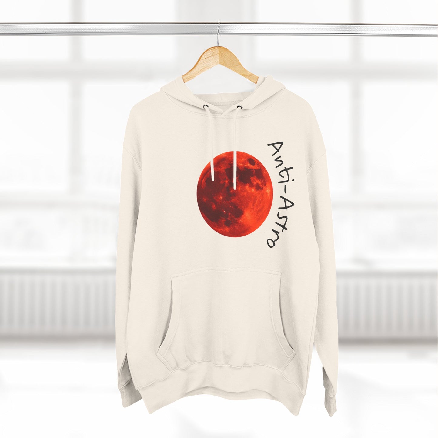 Anti-Astro Moon Phase Fleece Hoodie