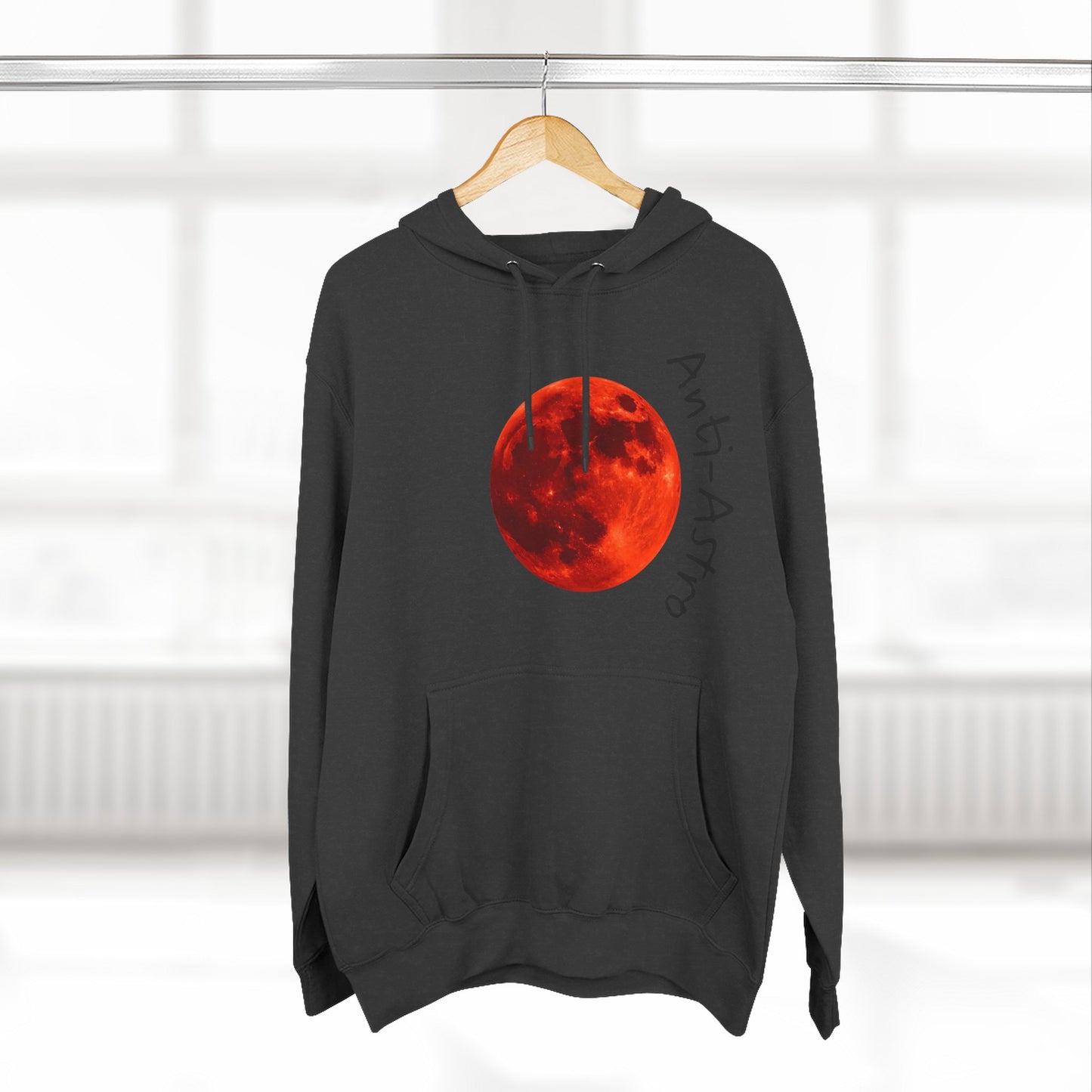 Anti-Astro Moon Phase Fleece Hoodie
