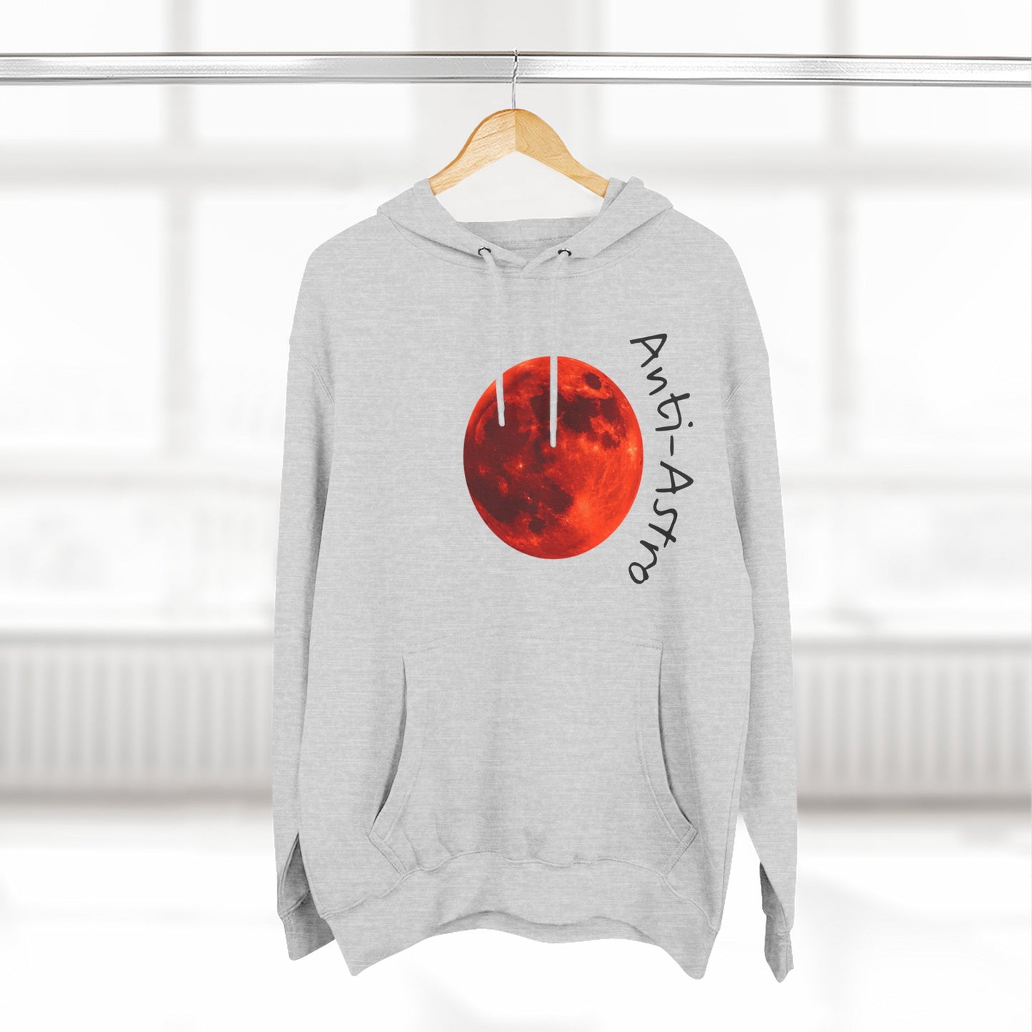 Anti-Astro Moon Phase Fleece Hoodie