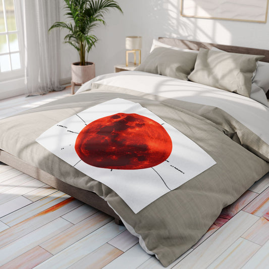 Moon Phase Fleece Blanket